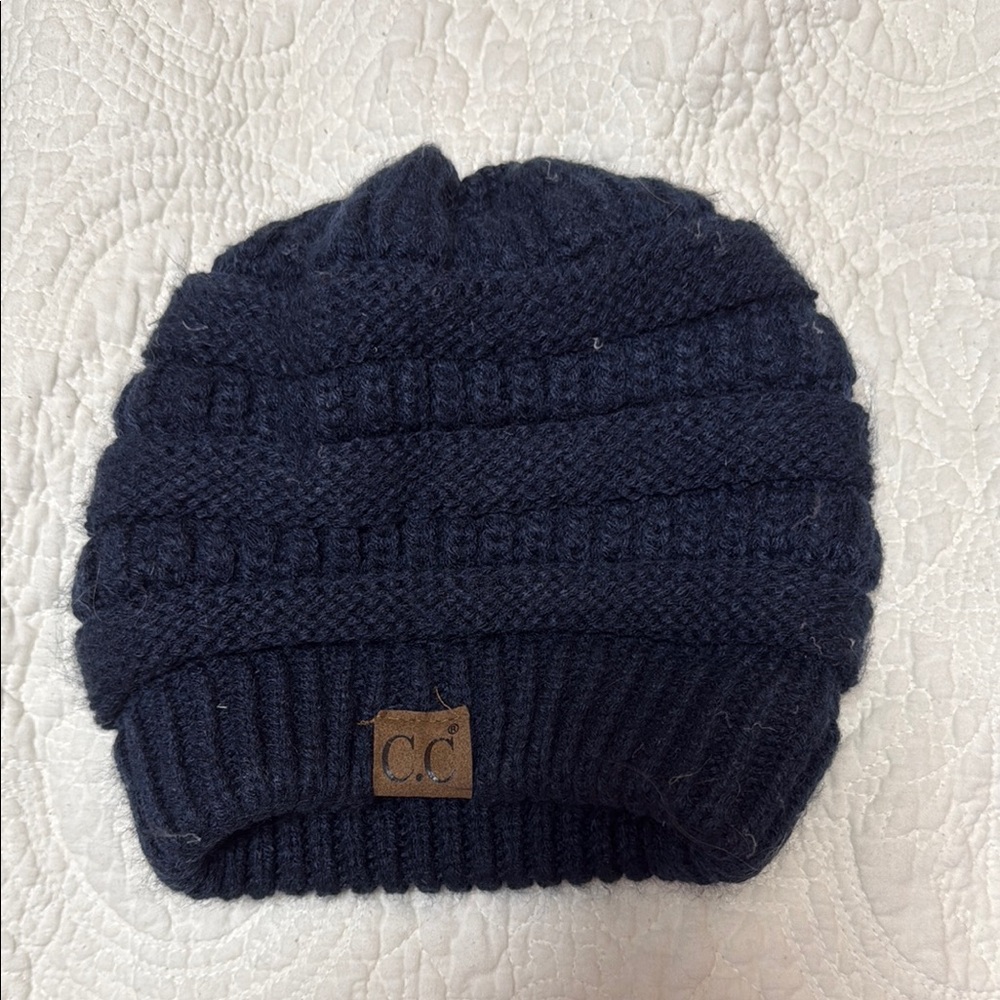 C.C Women’s Navy Beanie